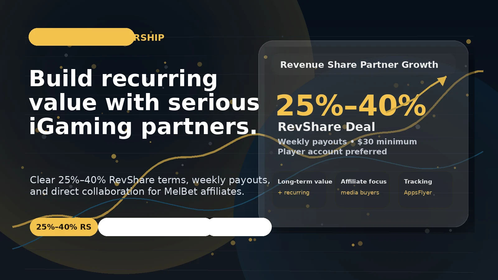 Maximize Earnings with 25%–40% RevShare Deals