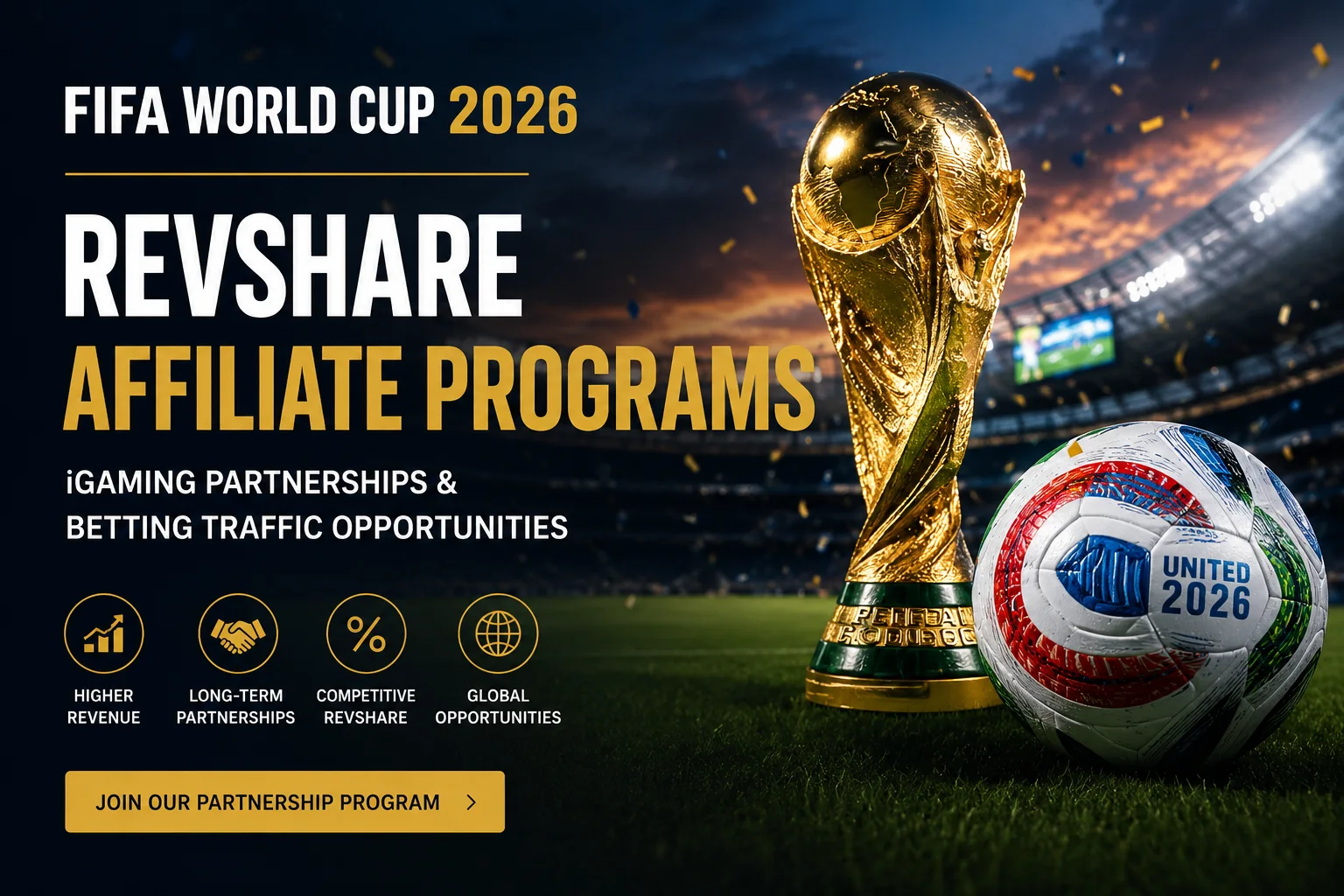 FIFA World Cup 2026 Affiliate Marketing Guide: RevShare, CPA, Media Buying and Long-Term Revenue